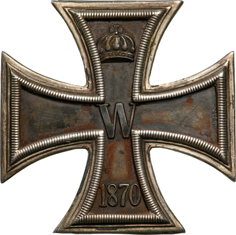 Iron Cross, 1st Class, 1870 Type. Coins la Galerie Numismatique